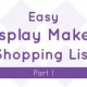 Easy Cosplay Makeup Shopping List Part I